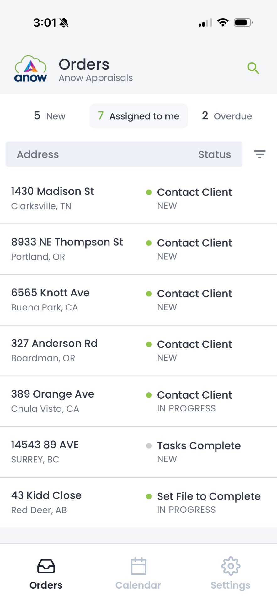Anow, Appraisal Management Software