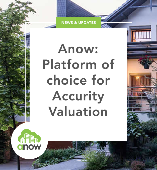 News: Anow, platform of choice for Accurity Valuation