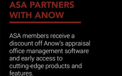 ASA partners with Anow to give real property appraisers a competitive edge