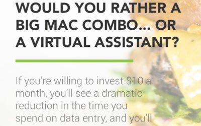 Would you rather have a Big Mac combo or a virtual assistant?