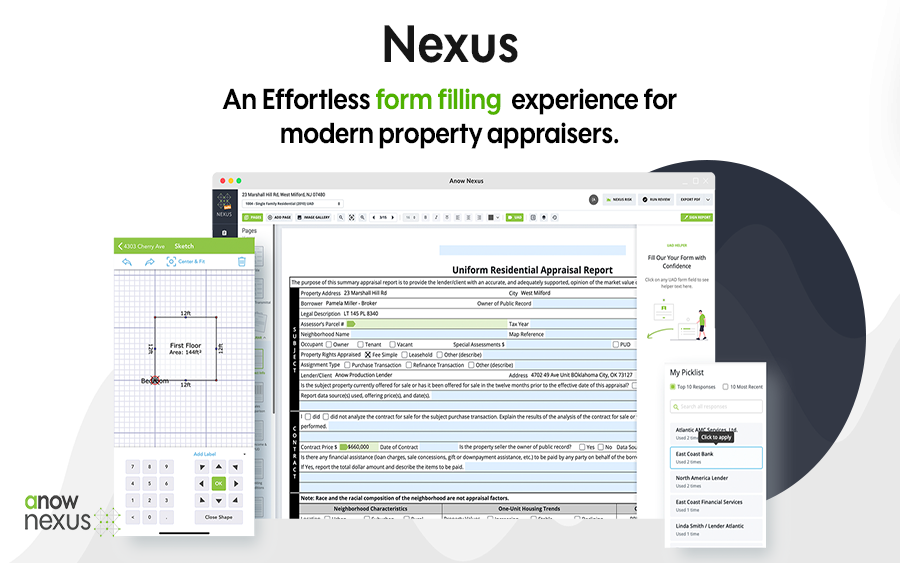The Future of Appraisal Form Filling Has Arrived with Nexus Level Forms