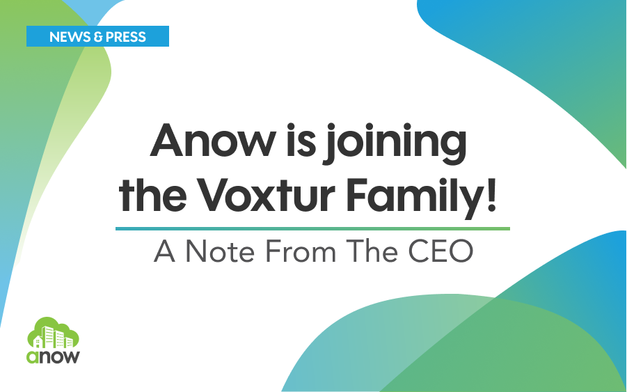 Anow is joining the Voxtur Family!